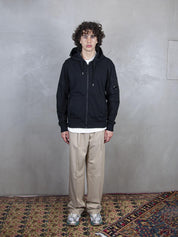 Hooded Sweatshirt Open Light Fleece SS057A-2246G 999 C.P. company 