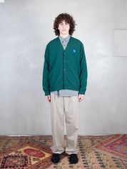Ader Error Maglia <BR/>Regular Cardigan BMSGFYKT0702 GN-GREEN Ader Error 