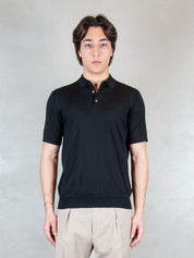 Raphael1966 Maglia <BR/>Polo Cotone Egiziano DK17037 NERO Raphael - Dkt 