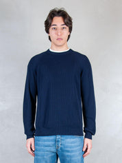 Luigi Gentile Maglia <BR/>Girocollo Costa Inglese LG1320 90 Luigi Gentile 