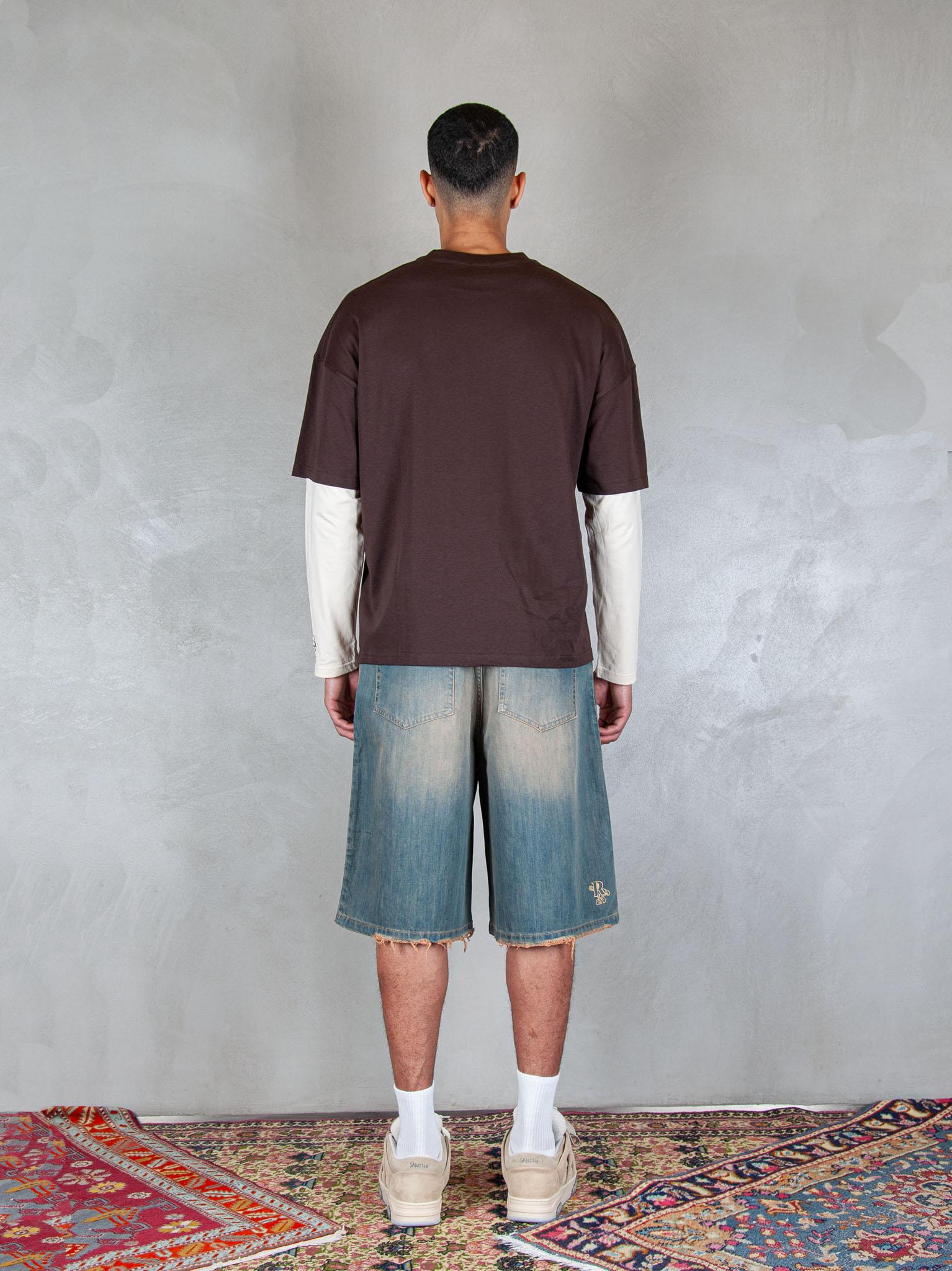 B Short 5pocket B SHORT DISTRESSED Hi Five 