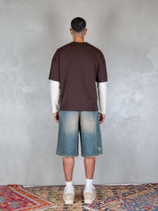 B Short 5pocket B SHORT DISTRESSED Hi Five 