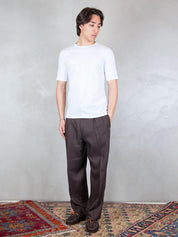 Seinse Tshirt <BR/>Doppio Collo Taglio Vivo TE3304 BIANCO Seinse 