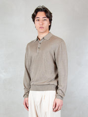 Diana Studio Maglia <BR/>Polo Lino SIN01 455 Diana Studio 