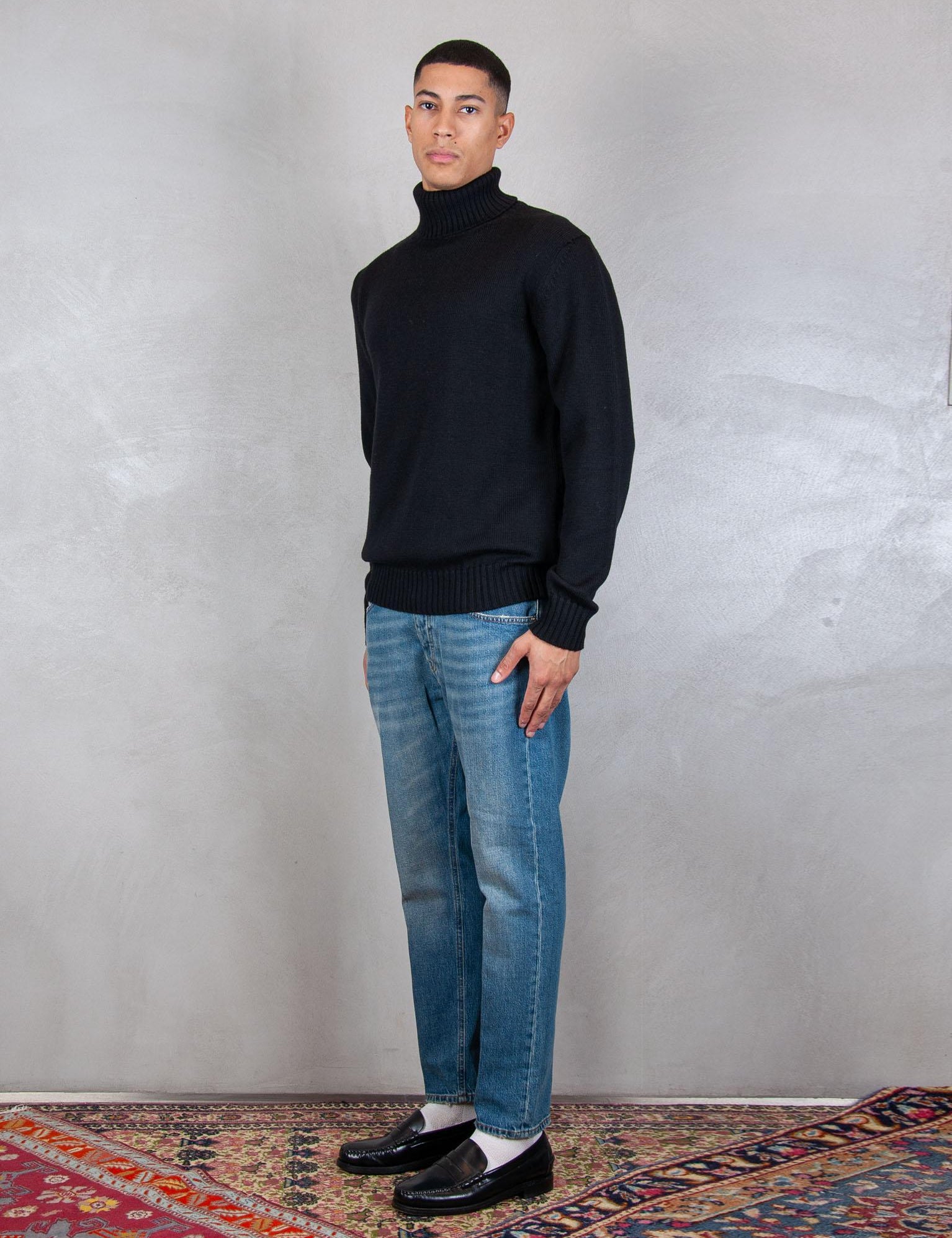 >Maglia dolcevita AU3031G 1002 Alpha Studio 