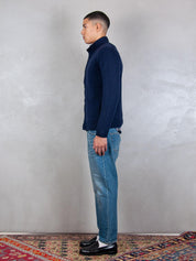 Luigi Gentile Maglia <BR/>Giubbotto Zip e Bottoni LG1206 90 Luigi Gentile 