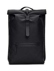 Rains zaino <BR/>Rolltop Rucksack ROLLTOP RCKSCK BLACK Rains 