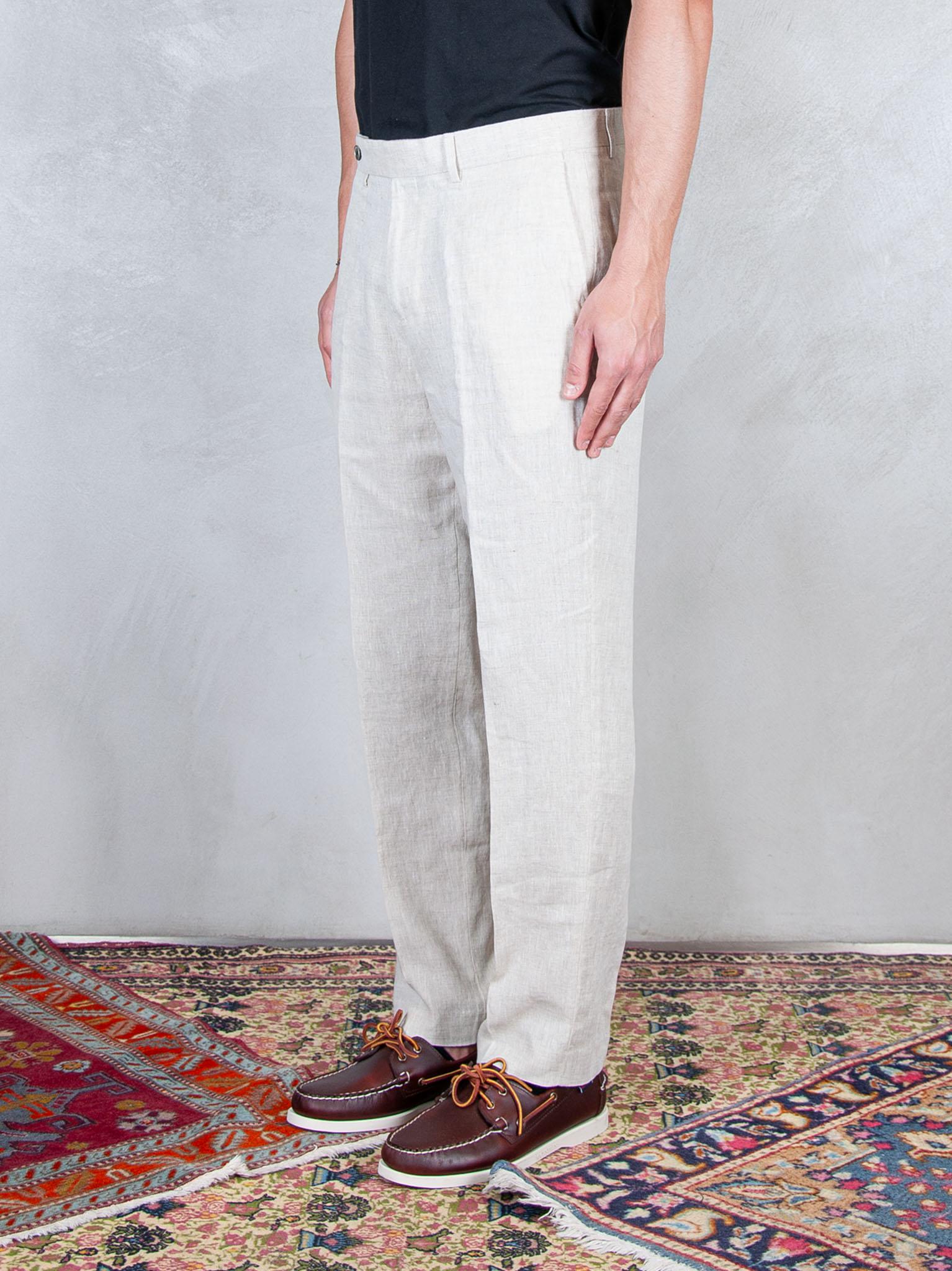 Seinse Pantaloni Lino PSE1523 BEIGE Seinse 