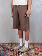 Hi Five Bermuda <BR/>Skate Short SKATE SHORT BROWN Hi Five 