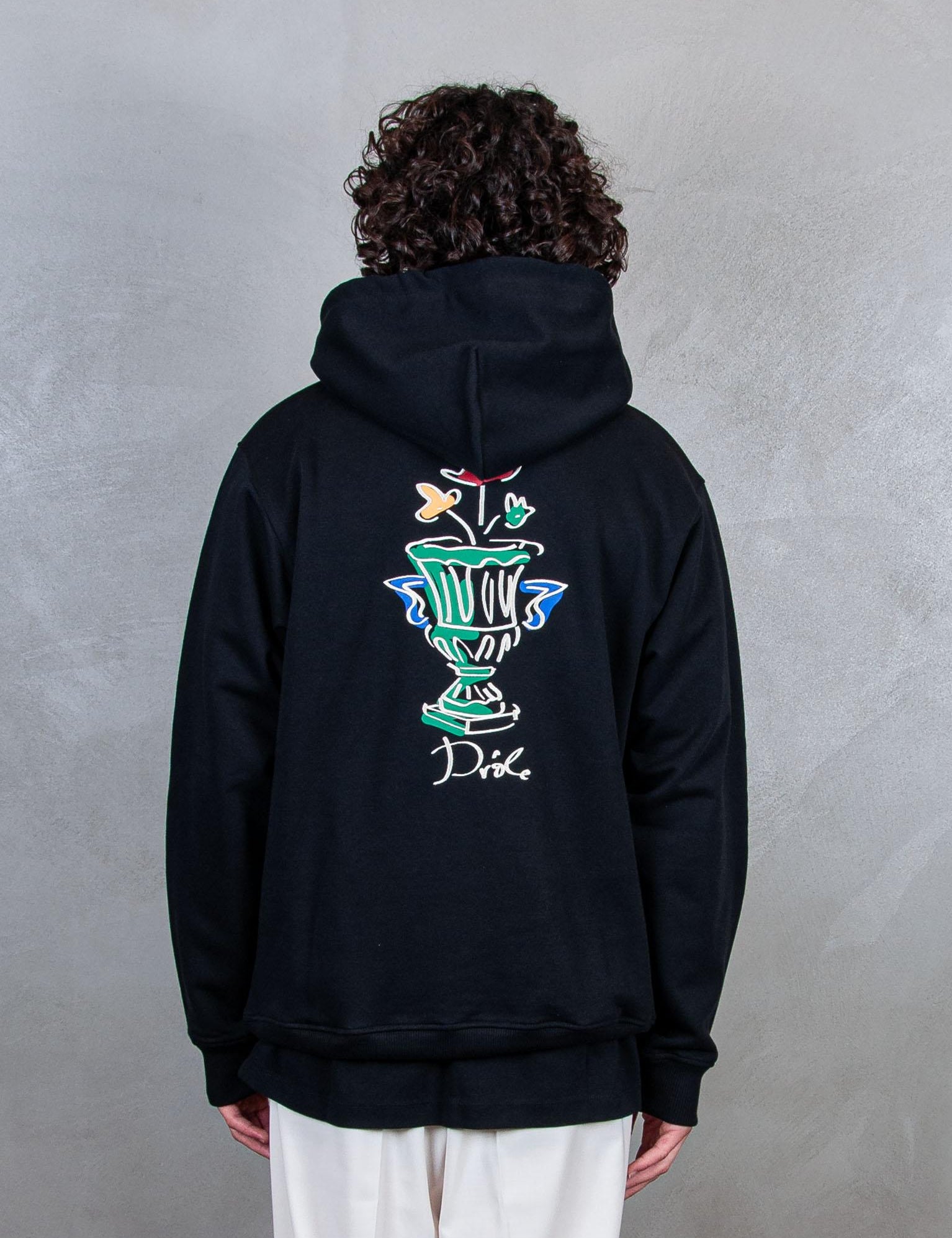 Le Hoodie Vase HO174-CO127 BL Drôle De Monsieur 