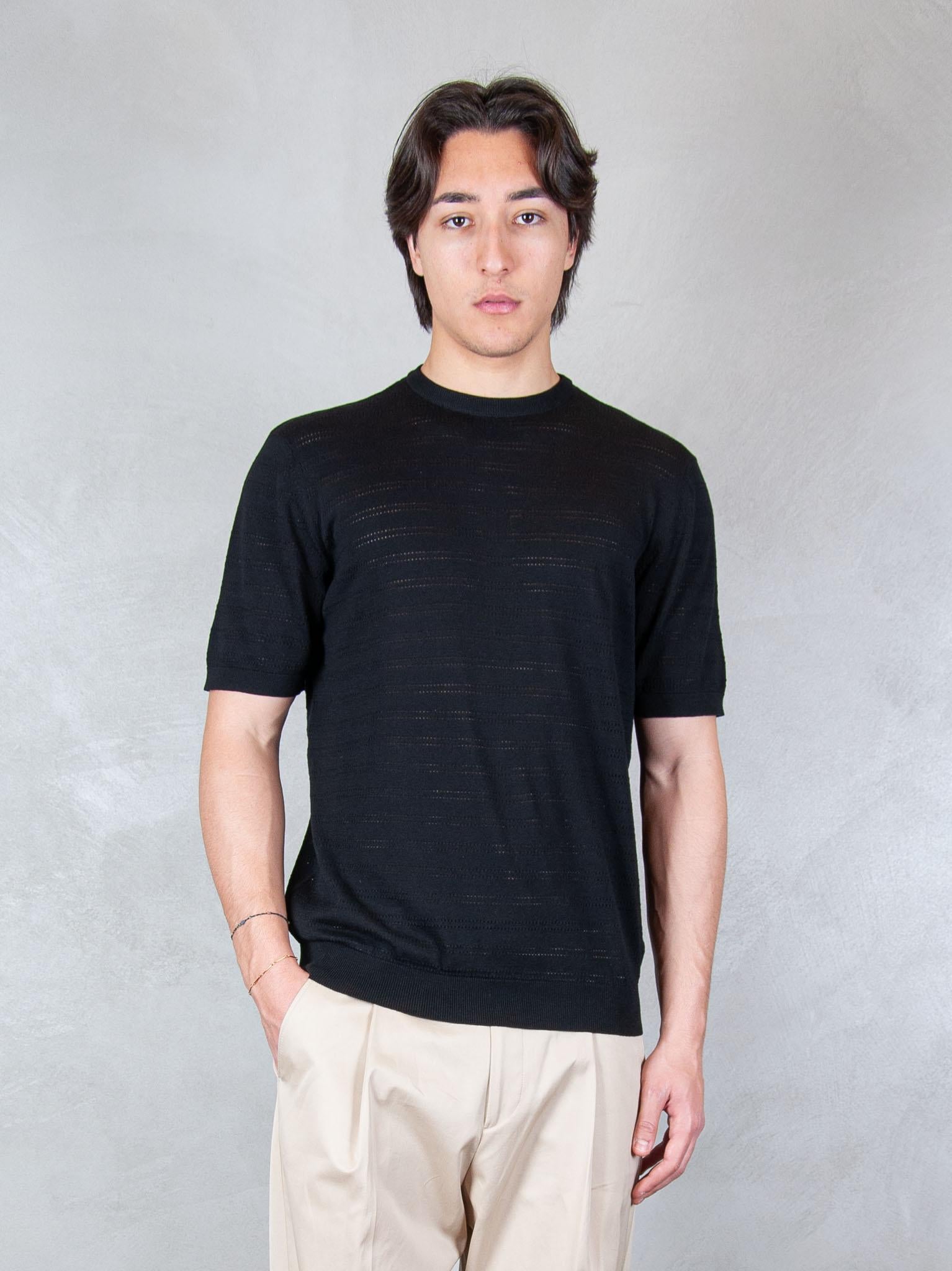 Seinse Maglia Traforata ME3260 NERO Seinse 