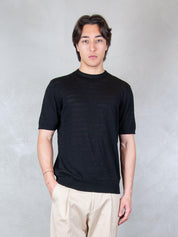 Seinse Maglia <BR/>Traforata ME3260 NERO Seinse 