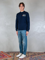 MC2 Saint Barth maglia <BR/>Heron embroyed wool HER0024 03491I MC2 St Barth 