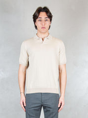 Raphael1966 Maglia <BR/>Polo Capri Cotone Crepe DK17008 SABBIA Raphael - Dkt 