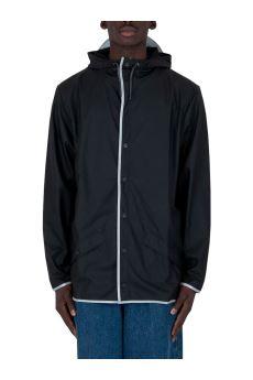 Jacket JACKET BLK REFLECTIVE Rains 
