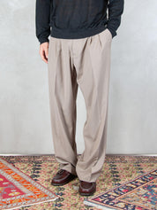 I'M Brian <BR/>Pantalone Loose 2 pinces PA3680 TAUPE I'm Brian 