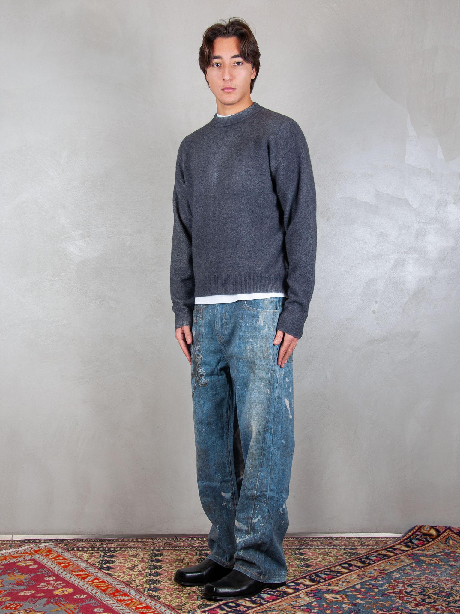 Amish Maglia Crewneck Oversize CREW NECK OVER C0052 Amish 