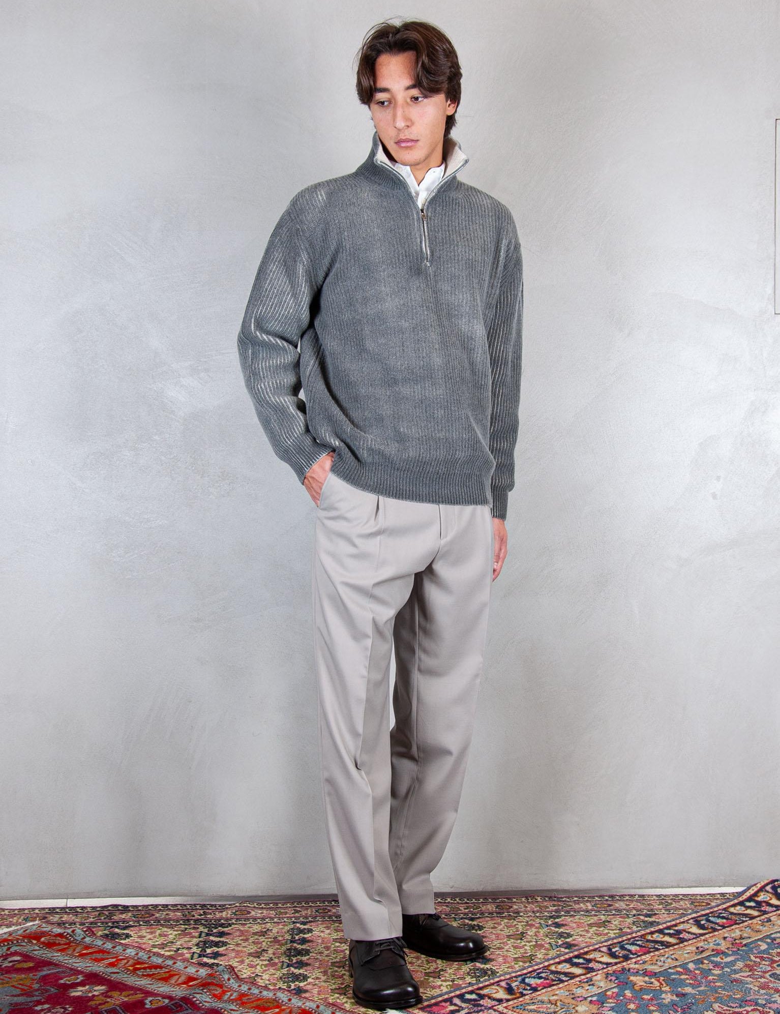 >Maglia half zip nuvola FU24 03 Atom Factory 