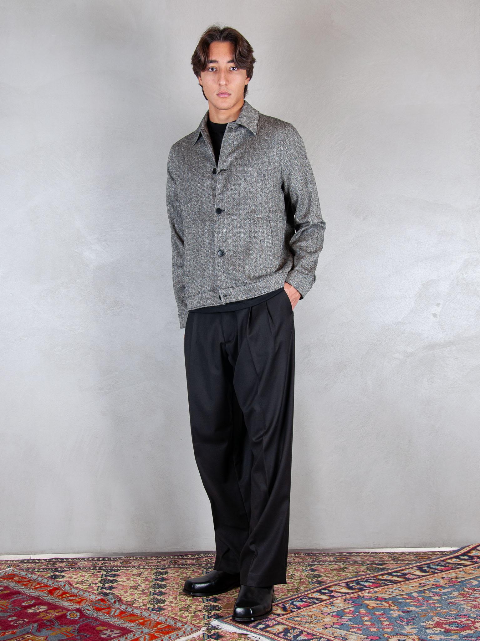 Overshirt CA3448 NERO I'm Brain 