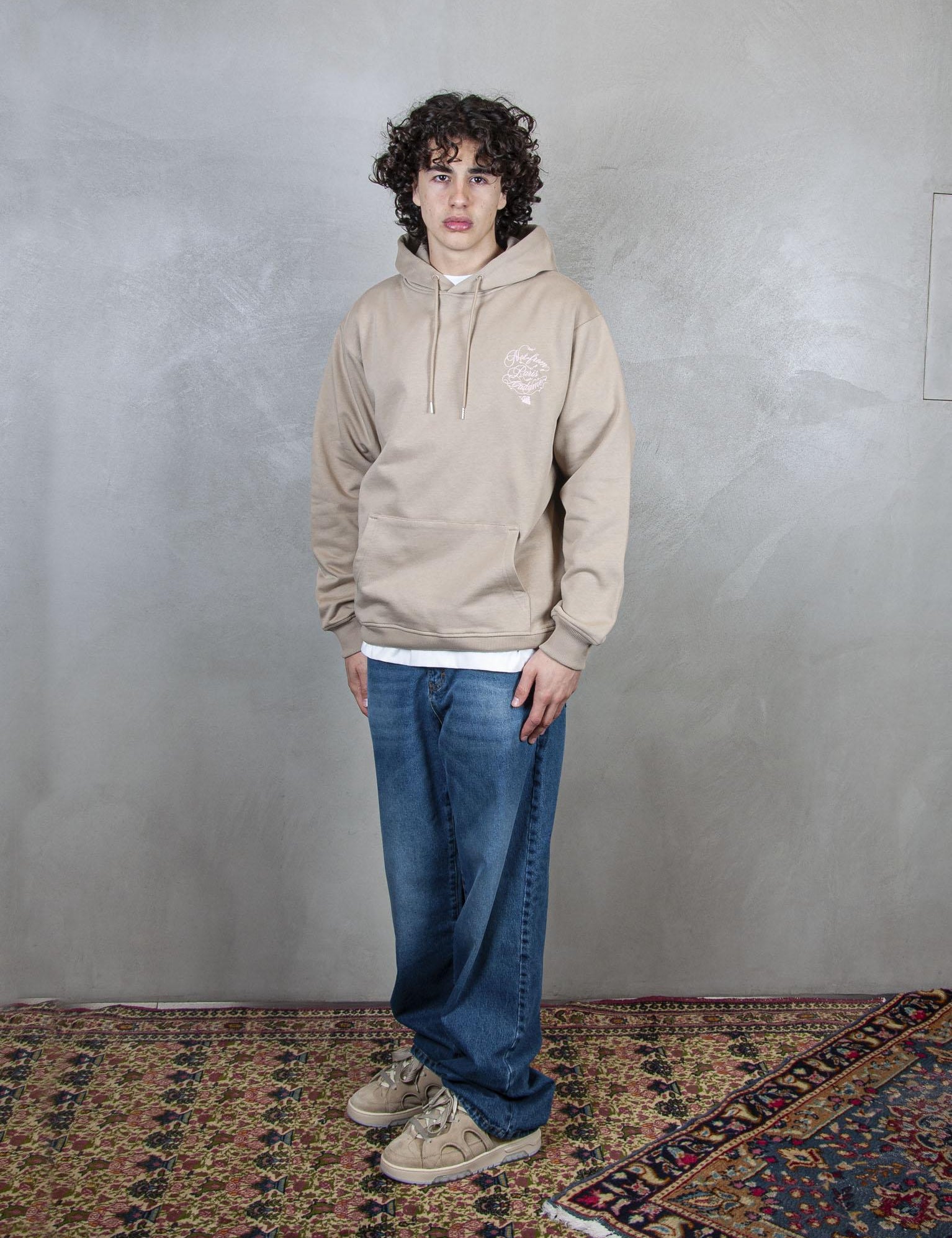 Le Hoodie Slogan Vignes HO175-CO127 BG Drôle De Monsieur 
