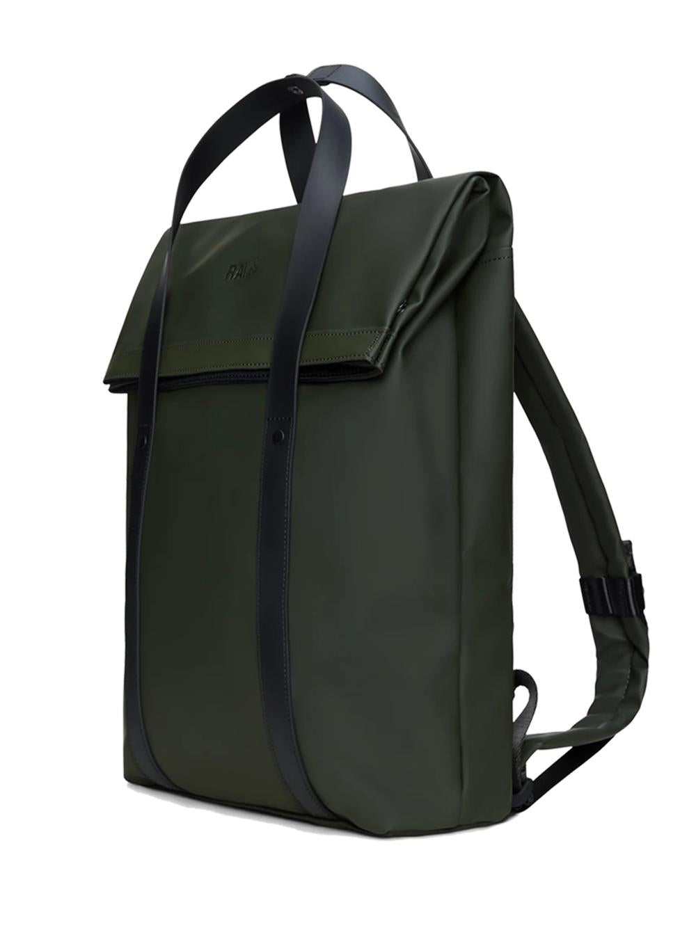  2WAY TOTE BACKPACK GREEN Rains 
