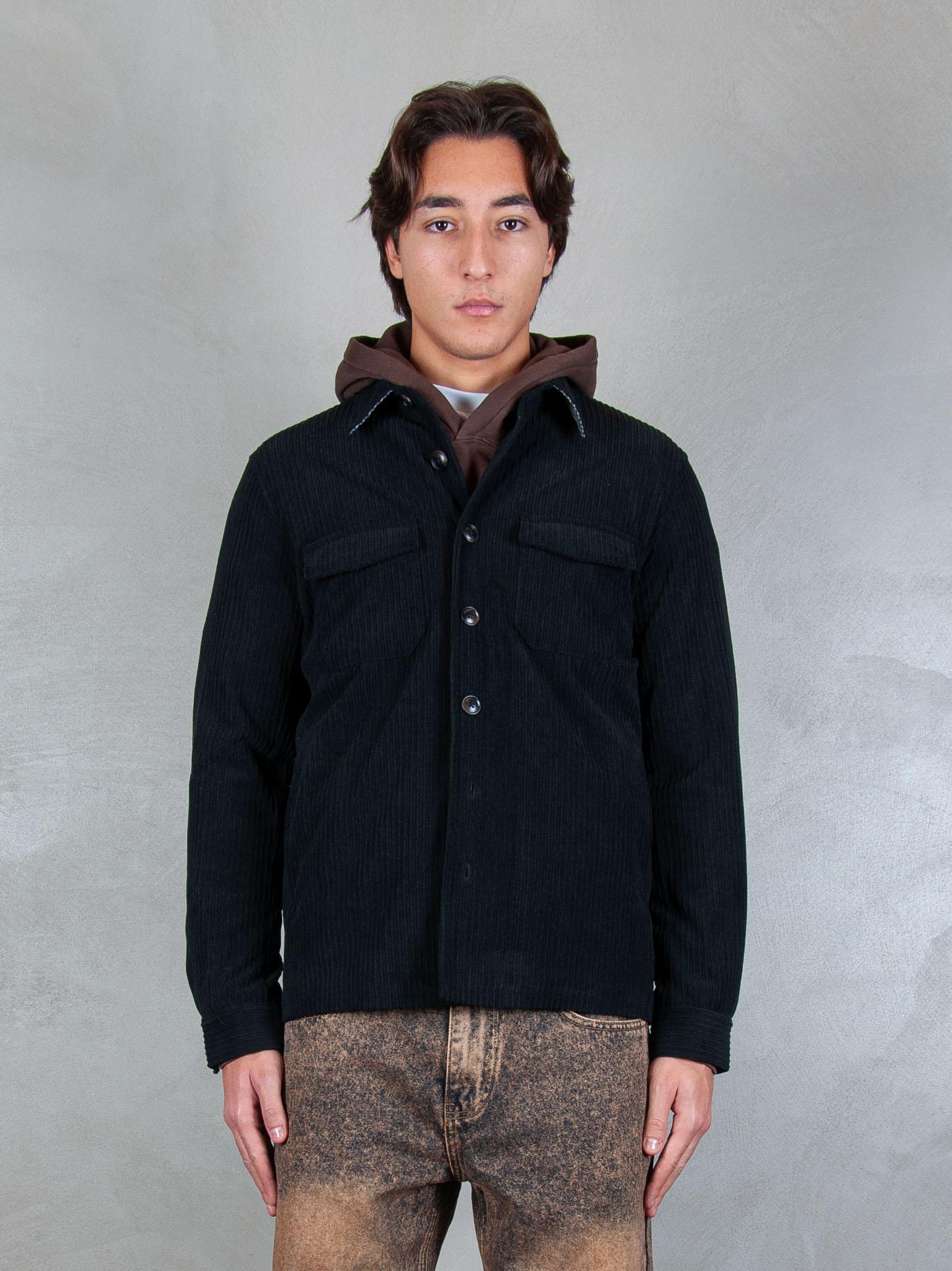 Overshirt costa GBI1067 NERO Seinse 