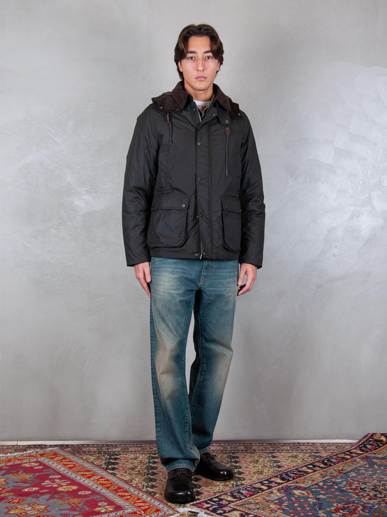 Giubbotto cerato GBI1075 VERDE Seinse 