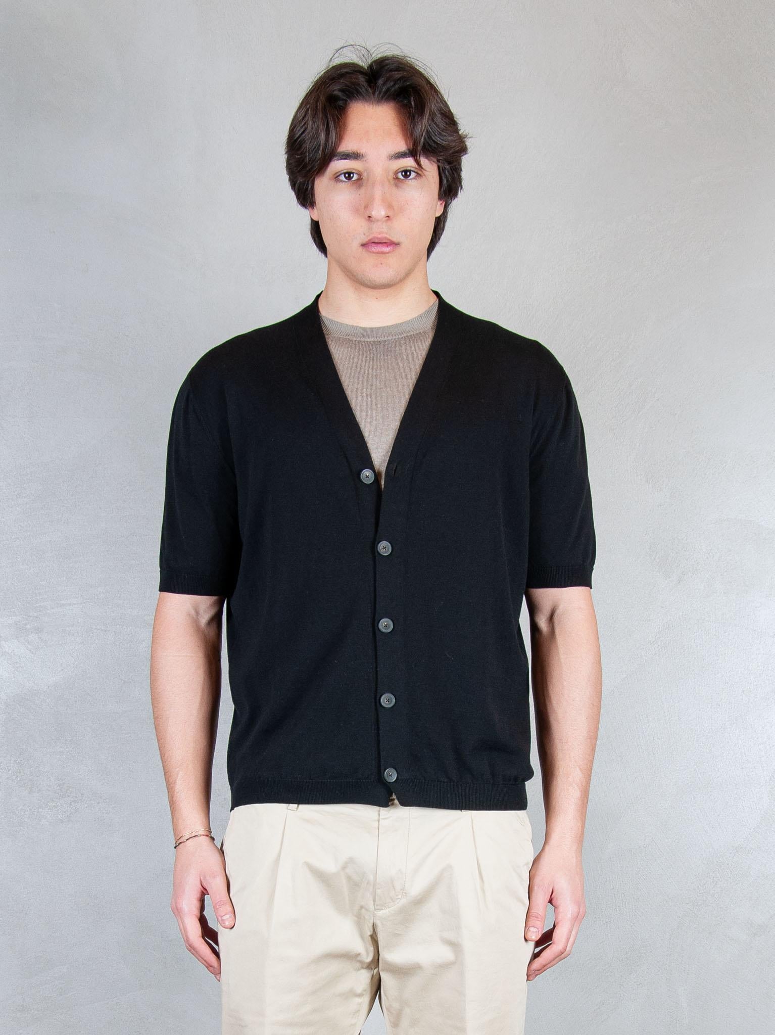 Luigi Gentile Maglia Cardigan Mezza Manica LG1333 08 Luigi Gentile 