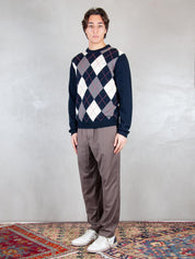 Sun68 Maglia Girocollo Argyle K45160 0747 Sun68 