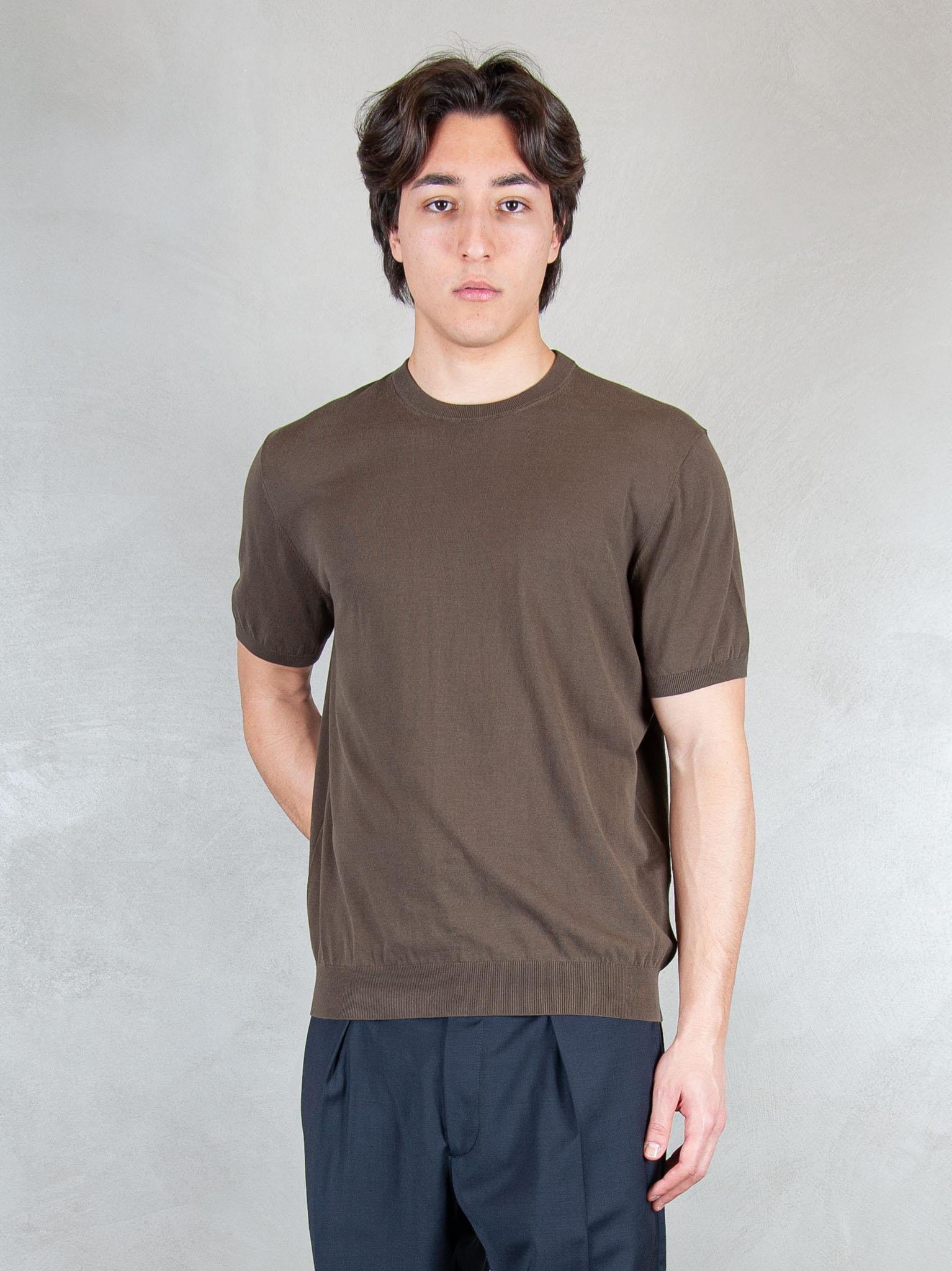Raphael1966 Maglia Tshirt Cotone Crepe DK17003 MORO Raphael - Dkt 