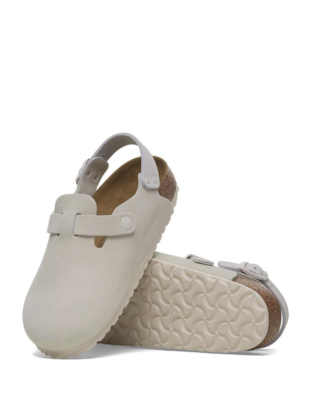 Birkenstock Tokio Suede TOKIO SUEDE-ANTIQUE WHT Birkenstock 