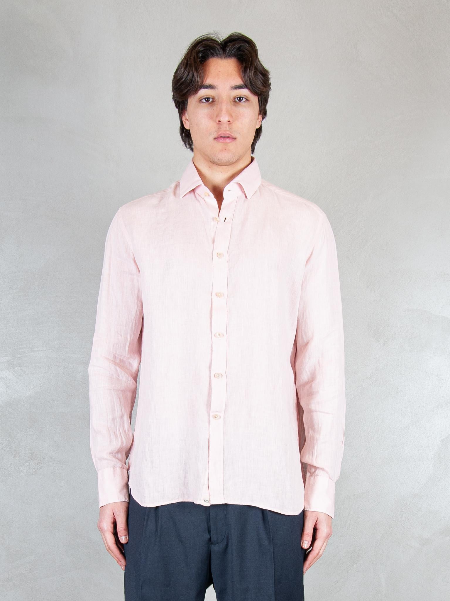 Tintoria Mattei Camicia Lino TNP J66-UI5 Tintoria Mattei 