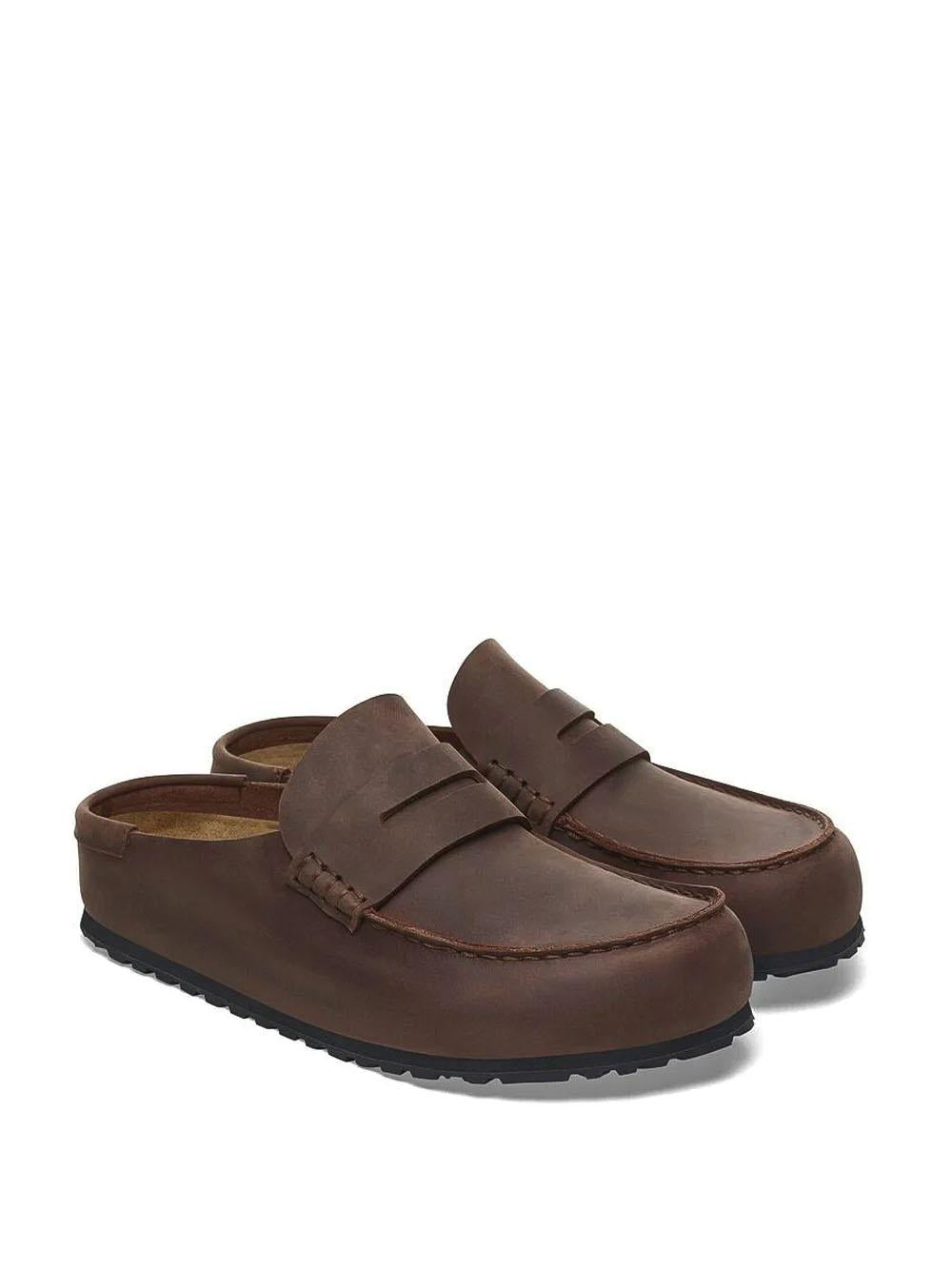 Birkenstock Naples Wrapped NAPLES OILED LEATHER OILED LTHR-HABANA Birkenstock 