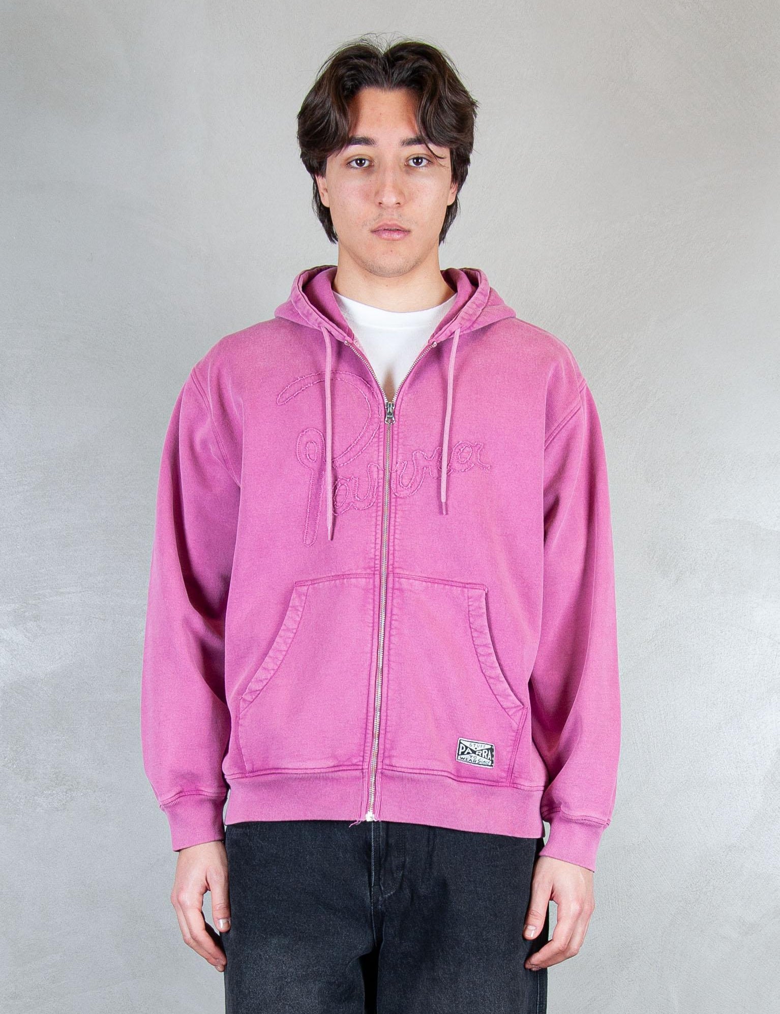 >Not Fade Away zip hooded 55116 TRYIAN PURPLE Parra 