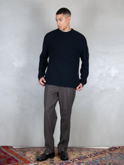 C.P. Company Maglia <BR/>Crewneck Fleece knit KN307A-006170A 999 C.P. company 