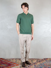 Raphael1966 Maglia <BR/>Polo Capri Cotone Crepe DK17008 FORESTA Raphael - Dkt 