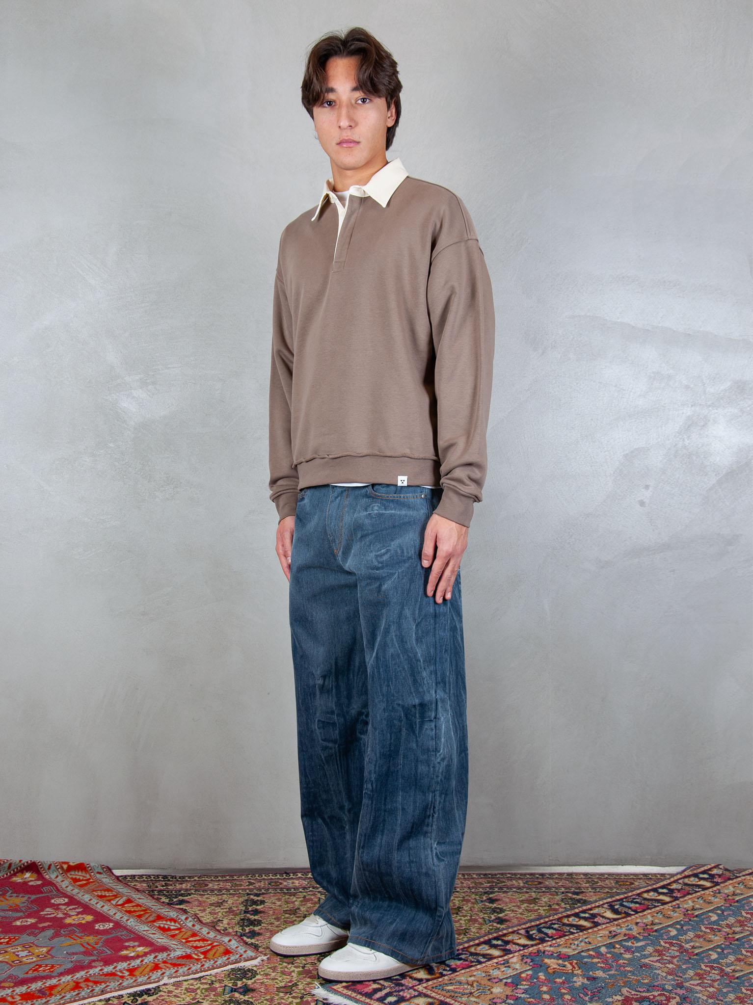 Woc felpa Lincoln polo SW133FL FANGO WOC 