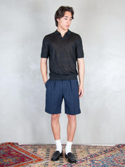 Beable bermuda <BR/>Denny DENNY MT-BLU NAVY Beable 