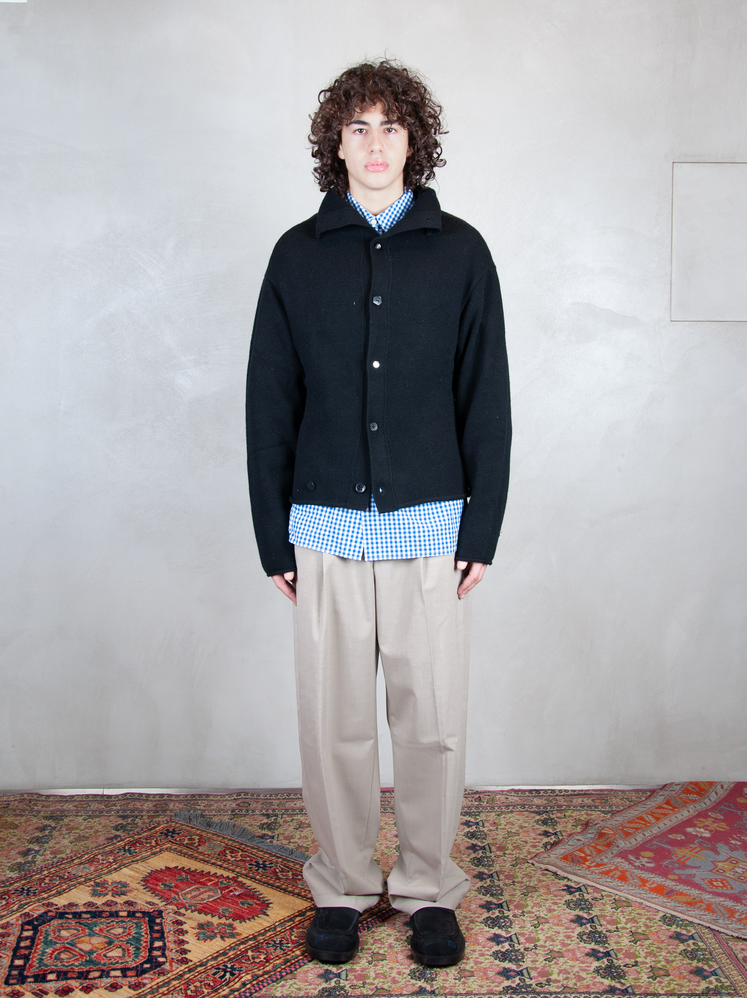 Turtleneck Cardigan