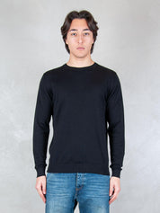 Seinse Maglia <BR/>Girocollo ME3184 NERO Seinse 