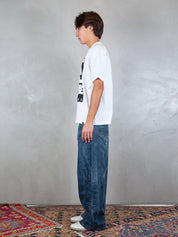 Parra T-shirt <BR/>Our House tee 54200 WHITE Parra 