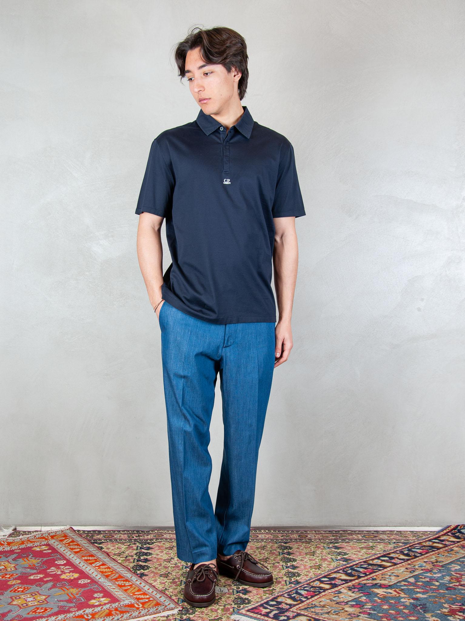 C.P. Company Polo Logo PL116A-006374G 888 C.P. company 