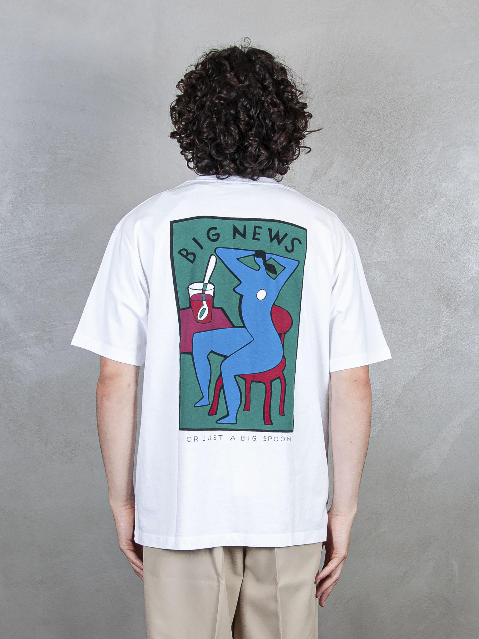 Big News T-Shirt 53200 WHITE Parra 
