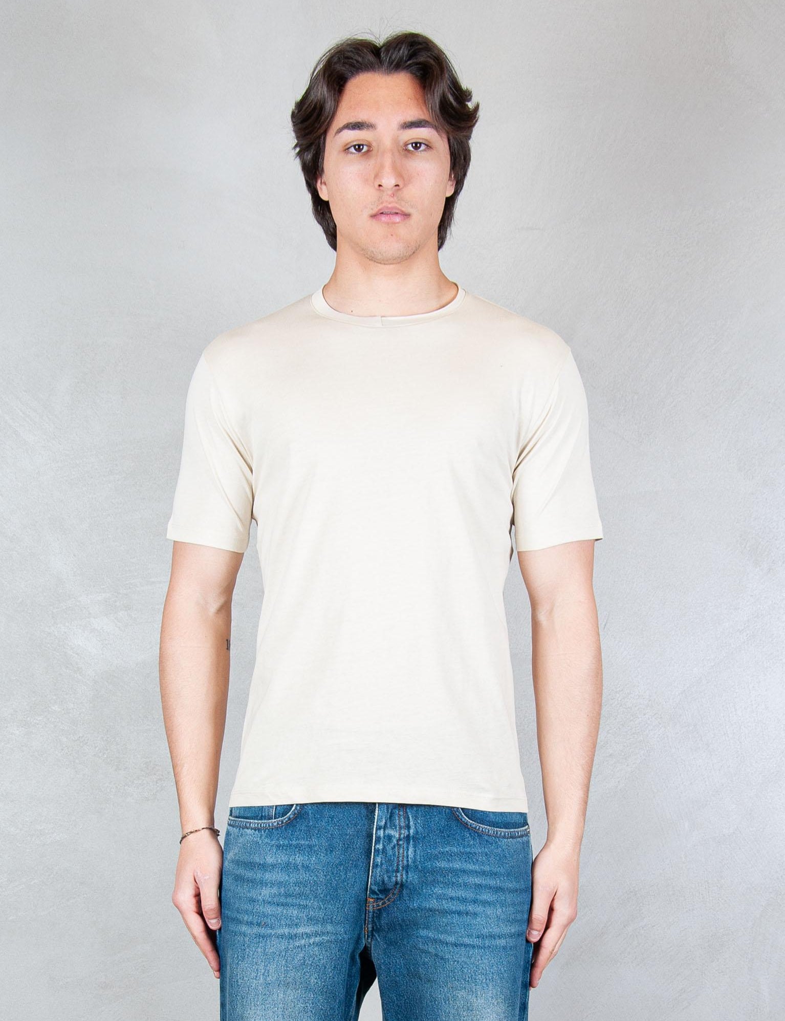 >Doppio Collo Taglio Vivo TE3304 BEIGE Seinse 