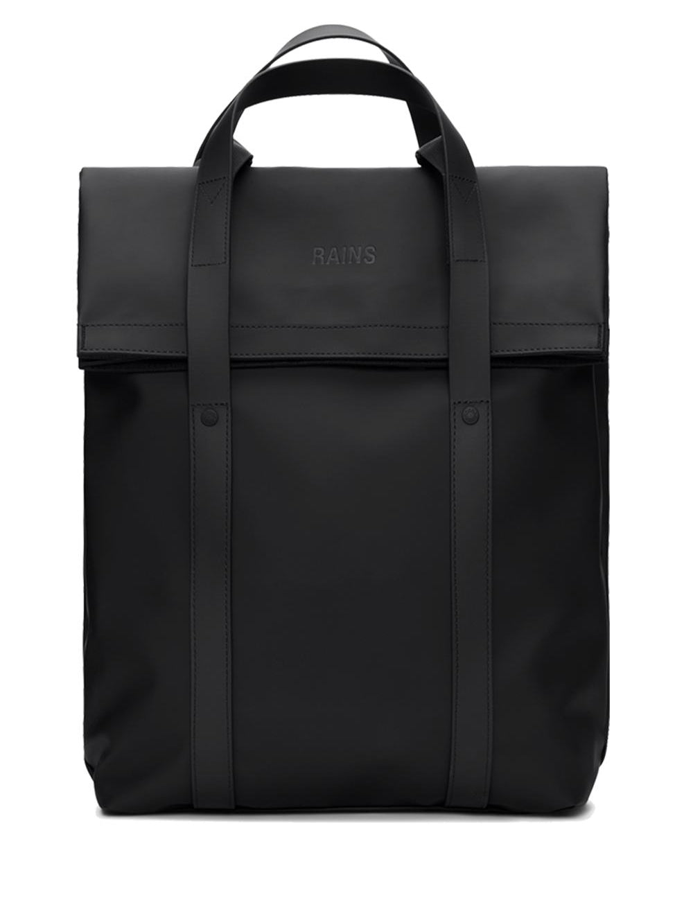  2WAY TOTE BACKPACK BLACK Rains 