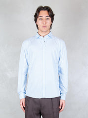 Seinse Camicia <BR/>Rigato CE1116 CELESTE/BIANCO Seinse 