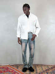 Acupuncture Camicia   <BR/>Painter Shirt PAINTER SHIRT WHITE Acupuncture 
