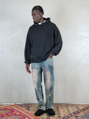 Acupuncture Felpa  <BR/>Studded Anarchy STUDDED ANARCHY WASHED BLACK Acupuncture 