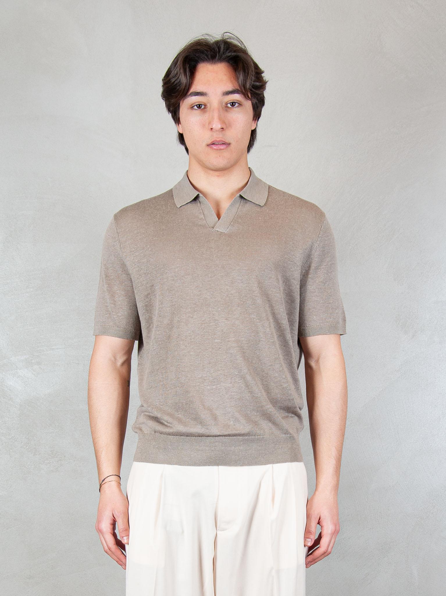 Diana Studio Polo Capri Lino SIN56 455 Diana Studio 