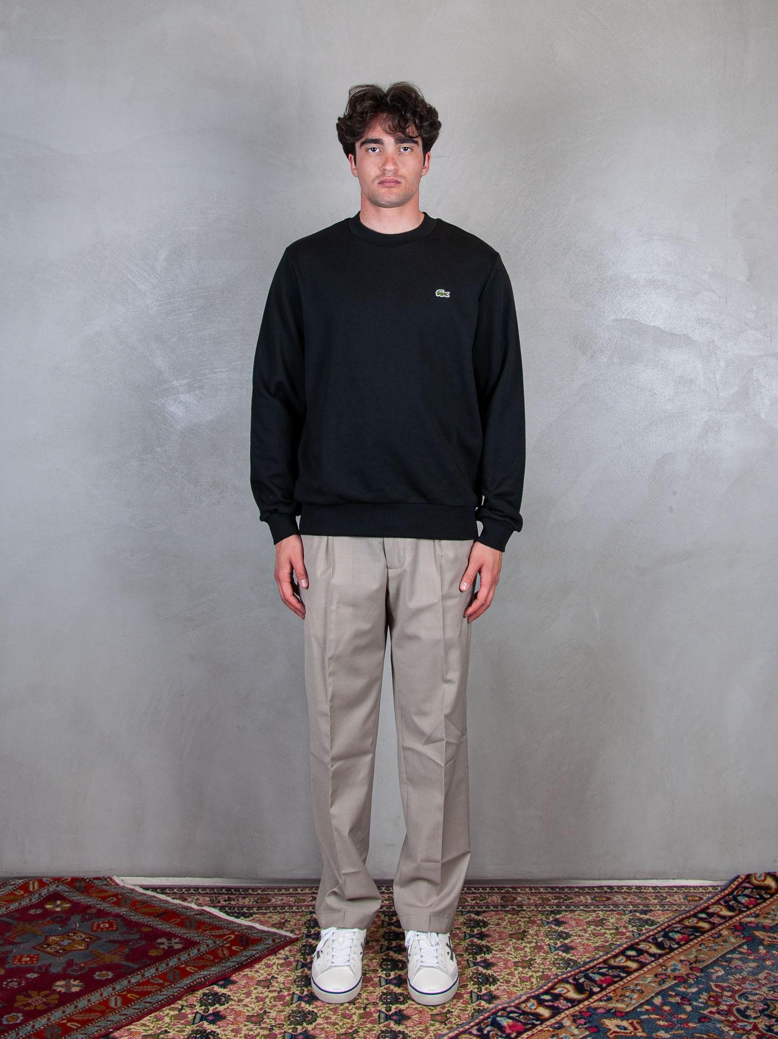 Felpa girocollo SH9801 031 Lacoste 
